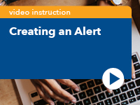 Creating an Alert