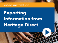 Exporting Information from the System