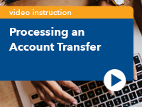 Processing an Account Transfer